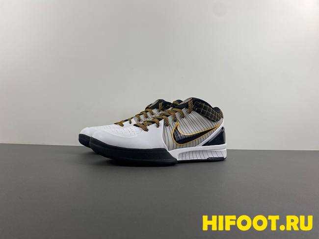 Nike Kobe 4 Protro White Black Del Sol AV6339-101 - 1