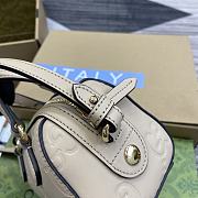 GUCCI GG SUPER MINI TOP HANDLE BAG 16*11*9CM 2024052201 - 5