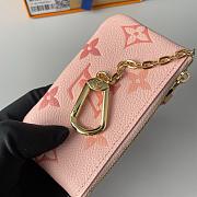 LV Empreinte Monogram Giant By The Pool Key Pouch Bouton De Rose 12*7*1.5CM - 3