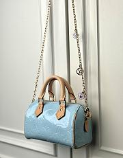 LV Nano Speedy Monogram Vernis M83000 17CM - 5