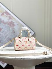 LV Nano speedy bag M83452 16*10*7.5CM - 4