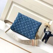 LV Denim Coussin PM M24564 26CM - 4