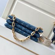 LV Denim Coussin PM M24564 26CM - 2