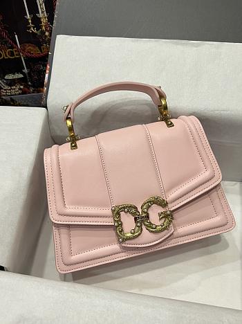 Dolce & Gabbana Amore Shoulder Bag pink  27CM