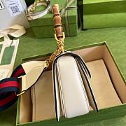 Gucci bamboo bag 21*15*7CM - 3