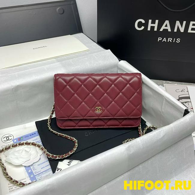 Chanel Wallet on chain 19*12*3CM  - 1