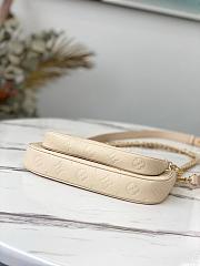 LV Monogram Empreinte Multi Pochette Accessoires Cream 23.5*13*4.5CM - 2