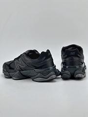 New Balance 9060 Triple Black Leather - 5