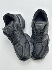 New Balance 9060 Triple Black Leather - 2