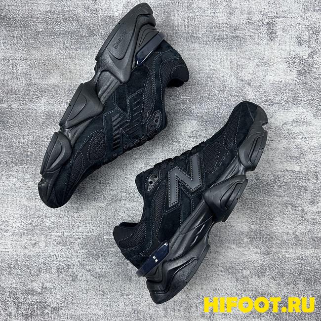 New Balance 9060 Triple Black  U9060BPM - 1