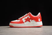 A Bathing Ape Bape Sta Low Red - 5