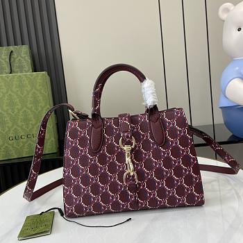 Gucci Jackie tote bag 24CM 2024082001