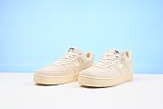 Stussy x Nike Air Force 1 Low Fossil Stone CZ9084-200 - 4