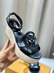 LV Isola Wedge Sandle 6.5CM  - 5