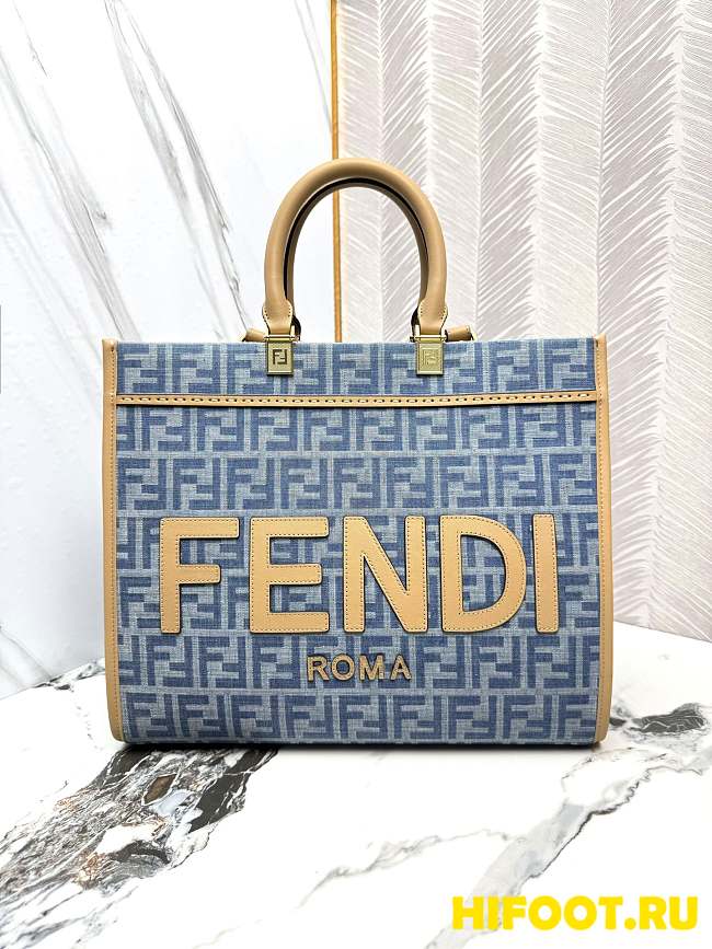 Fendi tote bag MM size 35*17*31CM 2024100702 - 1