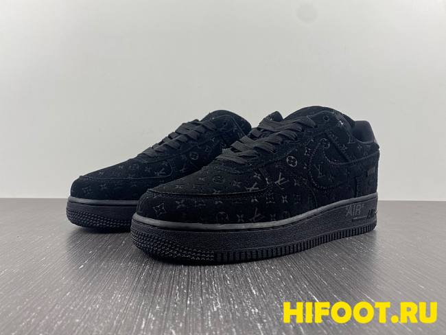 LV Nike Air Force 1 Low black 2024102401 - 1