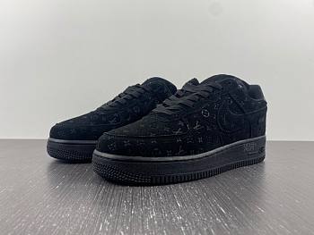 LV Nike Air Force 1 Low black 2024102401