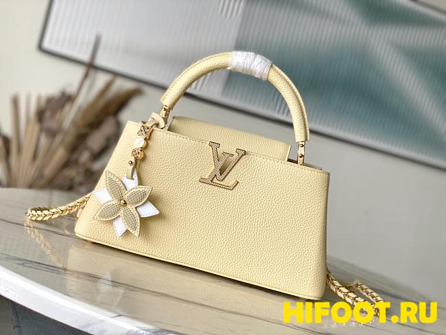 LV Capucines East-West taurillon 29*16.5*9CM  - 1