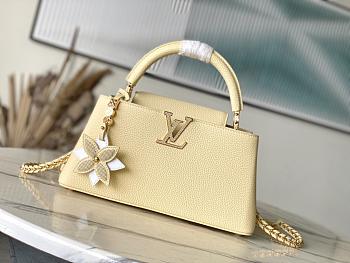 LV Capucines East-West taurillon 29*16.5*9CM 