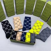 Gucci socks 5 pairs 2024102201 - 2