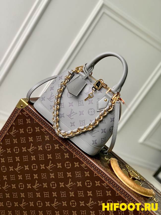 LV M12561 Alma BB Trianon Gray 23.5x17.5x11.5cm - 1