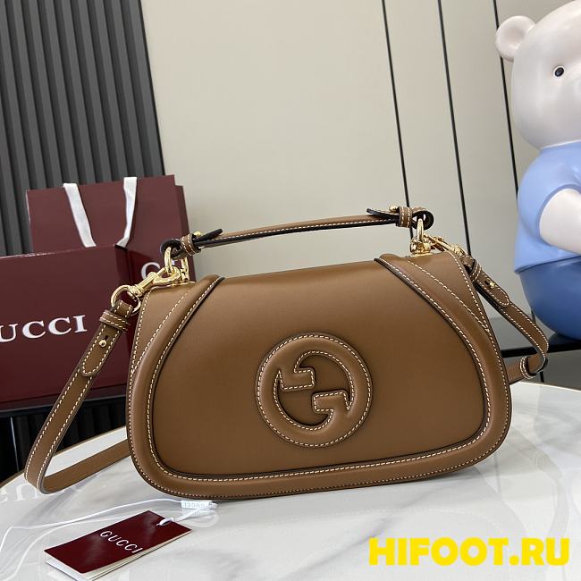 GUCCI BLONDIE MEDIUM TOP HANDLE BAG 27x17x7cm - 1