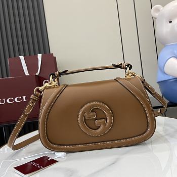 GUCCI BLONDIE MEDIUM TOP HANDLE BAG 27x17x7cm