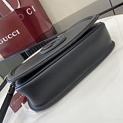 GUCCI BLONDIE MEDIUM TOP HANDLE BAG  BLACK 27x17x7cm - 4