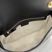 GUCCI BLONDIE MEDIUM TOP HANDLE BAG  BLACK 27x17x7cm - 2