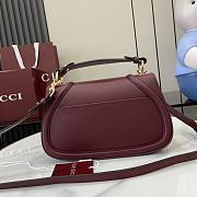 GUCCI BLONDIE MEDIUM TOP HANDLE BAG RED 32CM  - 4