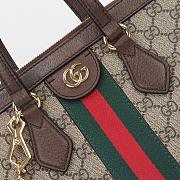 GUCCI OPHIDIA MEDIUM TOP HANDLE BAG 33*24.5*17.5CM - 2