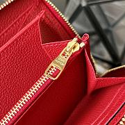 LV wallet red 19CM 2024110701 - 2