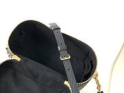 LV Louis Vuitton Vanity Bag PM Black Leather 19*13*11CM - 5