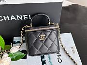 Chanel Lambskin Mini Top Handle Vanity Case 11*8.5*7CM - 5