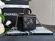 Chanel Lambskin Mini Top Handle Vanity Case 11*8.5*7CM - 3