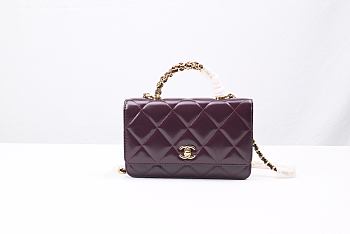 Chanel 24B Woc In Shiny Leather 19cm 2024112602