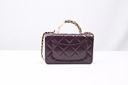 Chanel 24B Woc In Shiny Leather 19cm 2024112602 - 5