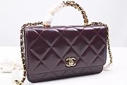 Chanel 24B Woc In Shiny Leather 19cm 2024112602 - 2