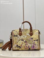 Louis Vuitton Gold Speedy Flower Garden Bandouliere 25 M21317 - 6