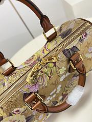 Louis Vuitton Gold Speedy Flower Garden Bandouliere 25 M21317 - 4