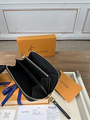 LV wallet black 19CM 2024120301 - 2