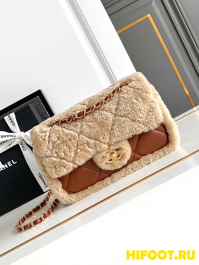 Chanel 24K Teddy CF 23.5*16*7.5CM 2024120401 - 1