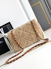 Chanel 24K Teddy CF 23.5*16*7.5CM 2024120401 - 3