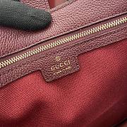 GUCCI JACKIE 1961 MEDIUM SHOULDER BAG RED 35x32x5.5cm - 6