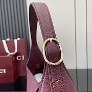 GUCCI JACKIE 1961 MEDIUM SHOULDER BAG RED 35x32x5.5cm - 3