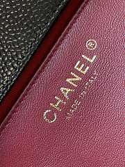 Chanel Mini Grained Shiny Calfskin & Gold-Tone Metal Flap Bag 17.5CM 2024120604 - 2