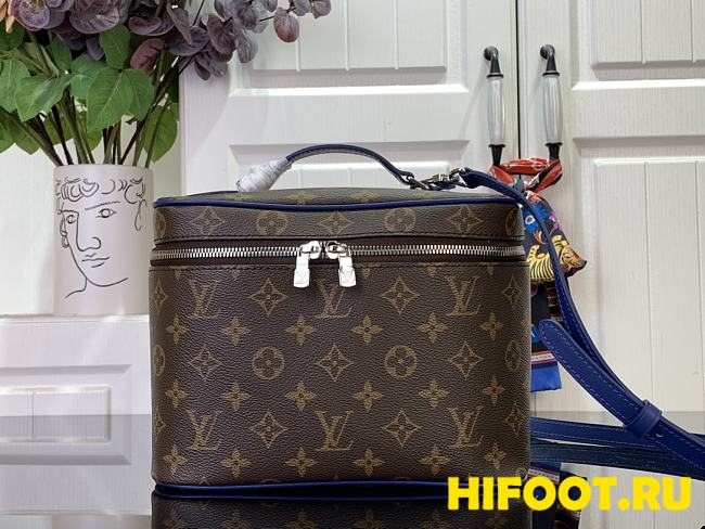 LV nice BB Monogram macassar vanity 18*14.5*24CM 2024121007 - 1