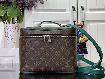 LV nice BB Monogram macassar vanity 18*14.5*24CM 2024121008