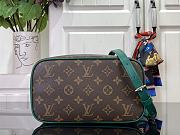 LV nice BB Monogram macassar vanity 18*14.5*24CM 2024121008 - 5