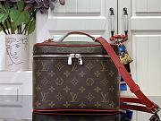 LV nice BB Monogram macassar vanity 18*14.5*24CM 2024121009 - 1